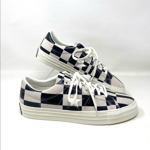 Converse Suede Men’s Sneakers One Star Low Top White Black Casual Skate 172352C